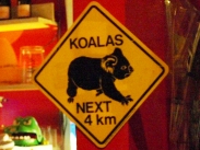 コアラ標識